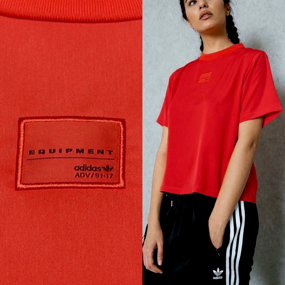 adidas Red Equipment Core ADV/91-17 Shirt